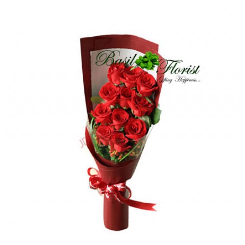 You are Missed (11 red roses)