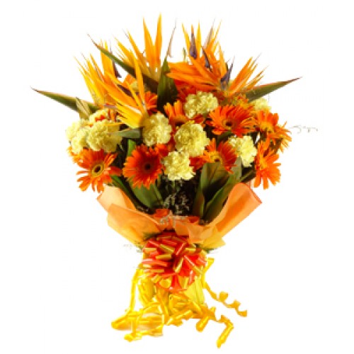 25 Exotic mixed flowers Bunch