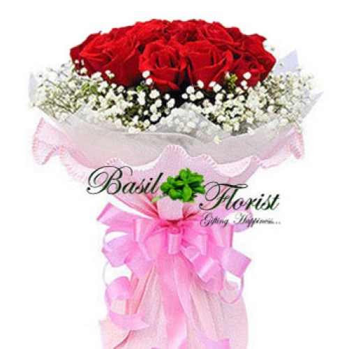 All for Love (20 bunch of red roses)