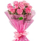 Dashing Pink (12 pink Roses)