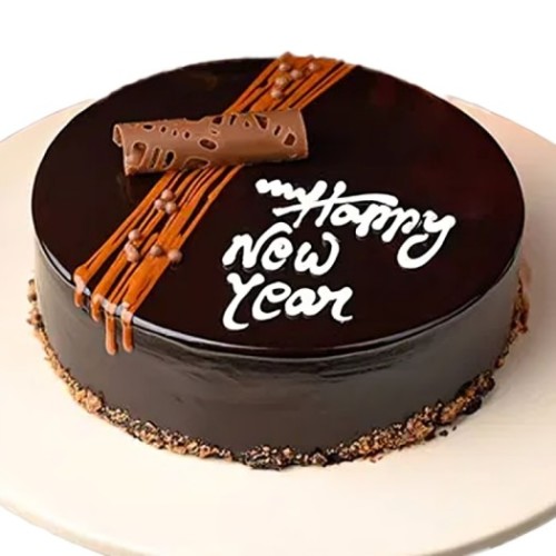 New Year Truffle Cake New Year Truffle Cake