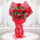 Sweet Sentiments - 6 Red Roses Bouquet