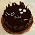 New Year Truffle Cake 