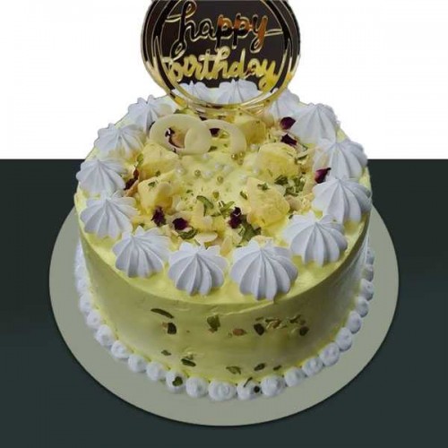 Rasmalai Delight: -  A Flavourful Cake for Your Birthday Celebration