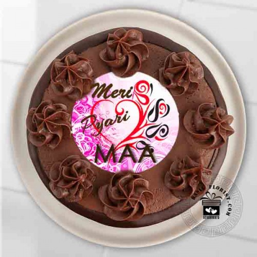 Mothers Day Photo Chocolate Cake BFP2251