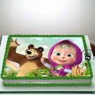 Masha and the Bear Cake 