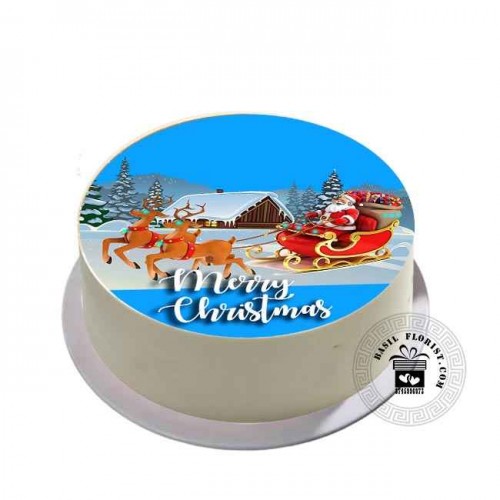 Christmas Photo Cake D2212133