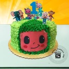Cocomelon Cream Cake