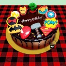 Avenger Chocolate Cake 