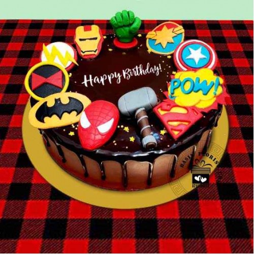 Avenger Chocolate Cake 