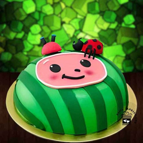 Cocomelon Dome Shape Cake