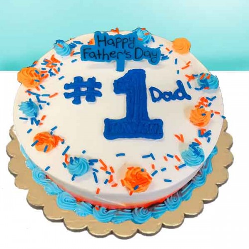 No1 Fathers day cake