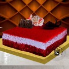 Red velvet square cake
