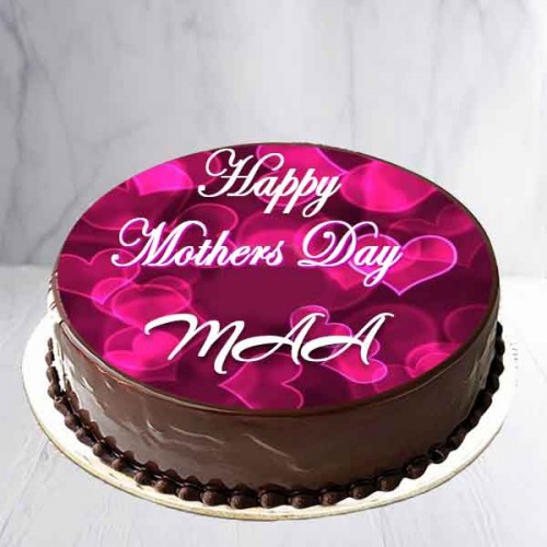 Chocolate Truffle Photo Mothers Cake