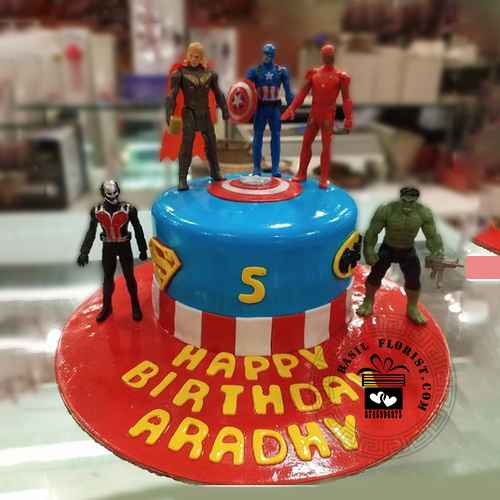 Avenger toy Cake 
