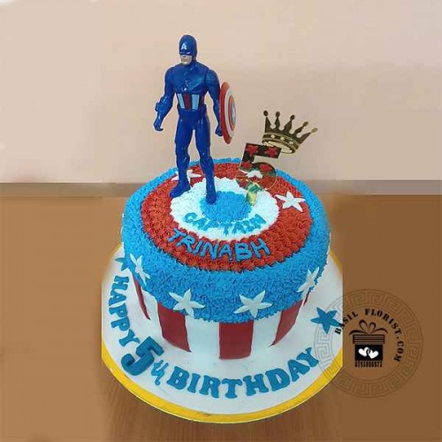 Captain America Cake D202301141
