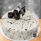 Mild Chocolate & Vanilla Cake
