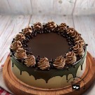 Plane Choco-chips Cream chocolate Cake