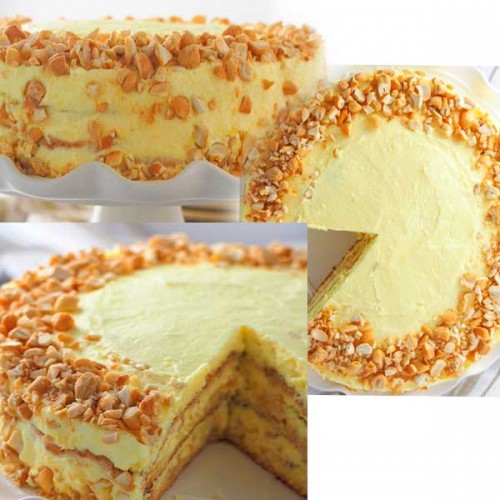 Cashew Nut Cream Cake