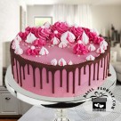 Strawberry White Chocolate Cake