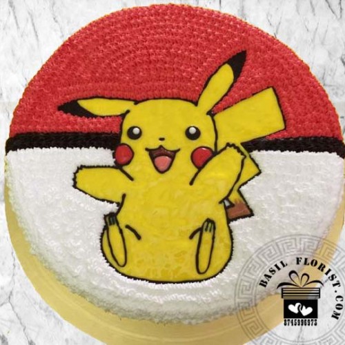 Pokemon Pikachu Cake