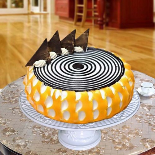 Yellow Touch up Cream Cake