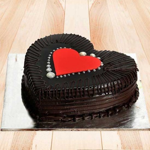 Heart Chocolate Cake for your Valentine