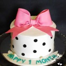 Pink Bow CakeD21010409