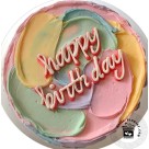 Multi Color Design Cake D210301
