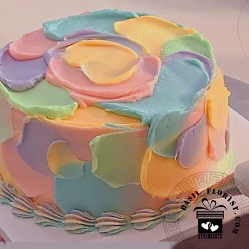 Multi Color Design Cake D210301