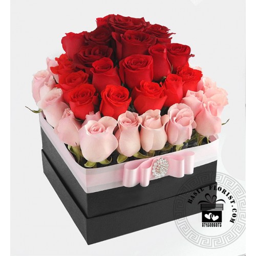 Box of Red & Pink Pearls
