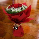 Red Hugo (20 red roses)