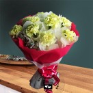 Yellow Bunch of Carnations (10 yellow carnations)