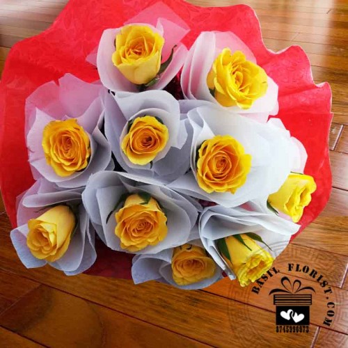 Yellow Aron Roses