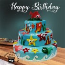 Aqua kids Cake