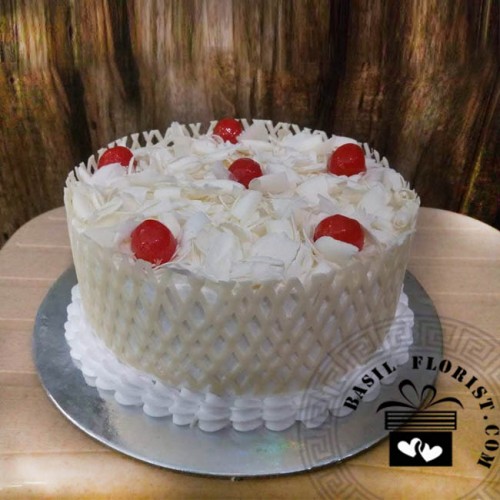 White Chocolate Fence Cake