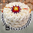 Butter Scotch Rose cake 