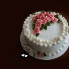 Pink Kailee Rose Cake