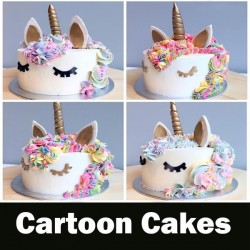 Cartoon cakes