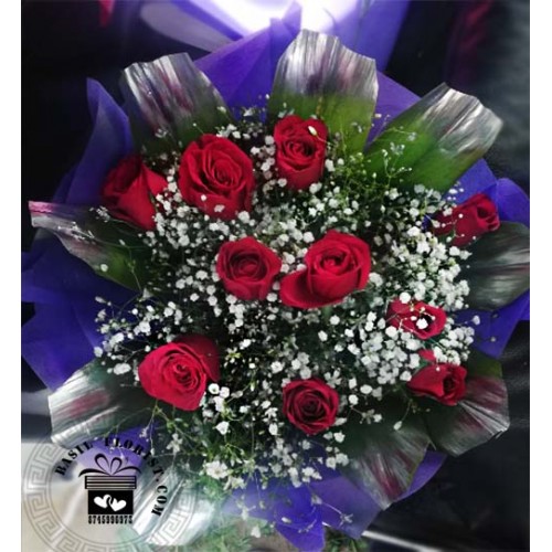 Louis (10 Red roses)