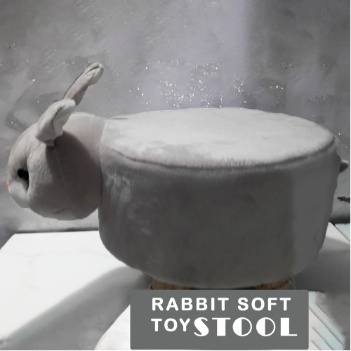 Soft Toys Stool Rabbit Face