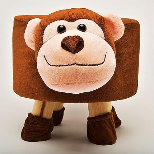 Soft Toys Stool Monkey Face