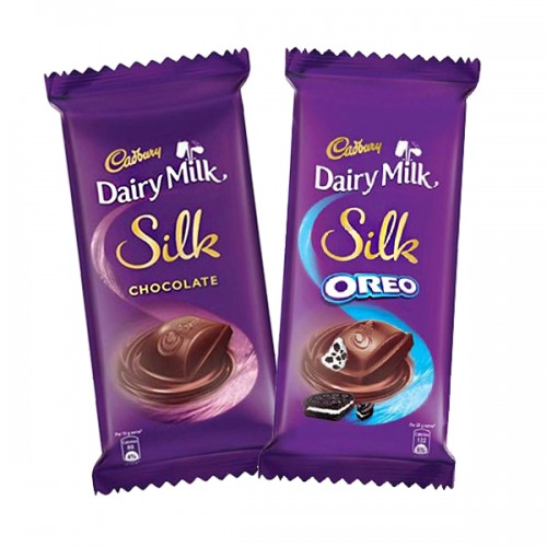 Cadbury oreo silk & dairy milk