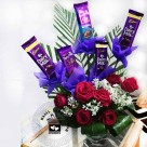 Rose Choco Arrangement