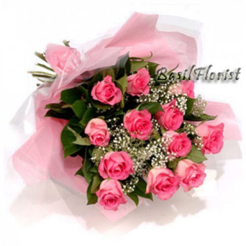 Pink is my Favorite (12 Pink Roses)