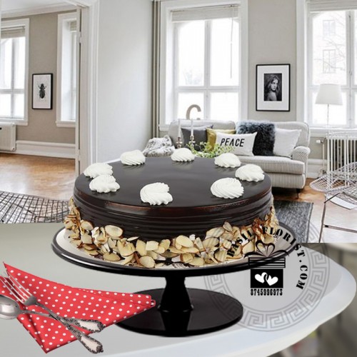 Almond Chocolate Cake