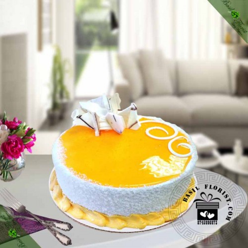 Mango coconut cake