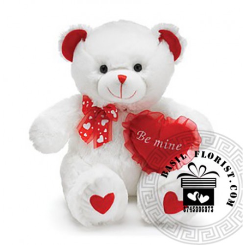 12'' White Teddy Bear